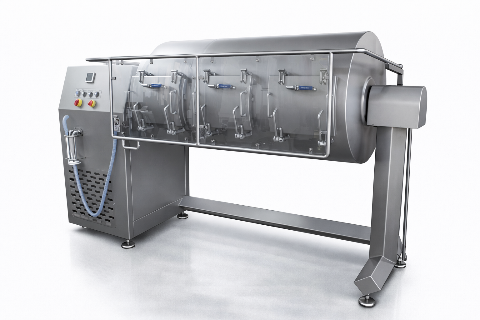 Multidrum meat tumbler