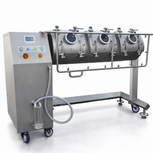 Multi drum meat tumbler